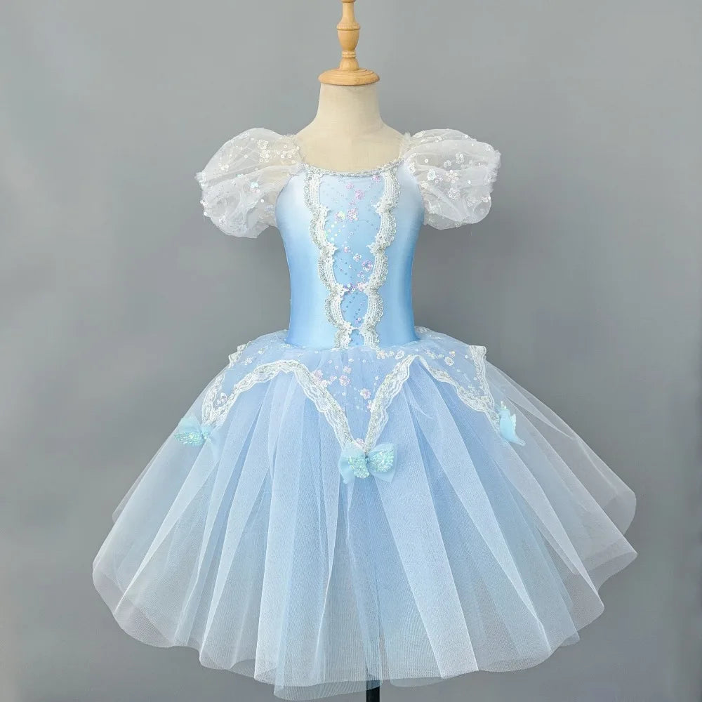 Ballet Dress Tutu Children's Clothing Kids Show Girl Ballet Leotards Vestidos Summer Girls Dresses Baby Outfit Robe Enfant Fille